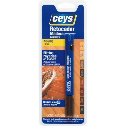 CEYS RETOCADOR MADERA NEGRO*